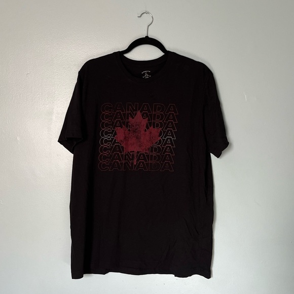 Canada Logo T-Shirt Graphic Tee Men’s XL in Support of Jumpstart for Kids Canada - Picture 2 of 4